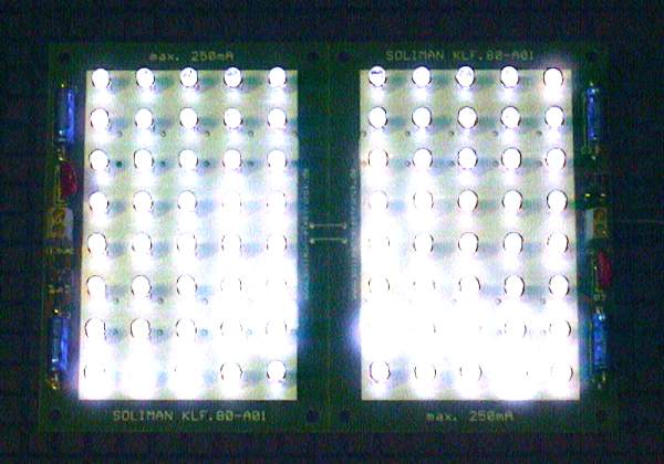 LED-Platinen, LED-Leuchtmittel mit Power-LEDs – Soliman Elektroniksysteme