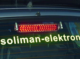 KFZ-Mittelbremslicht mit 64 animierten LEDs – Soliman Elektroniksysteme